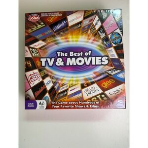 Spin Master The Best of TV & Movies Board Game Trivia 2014 New Sealed 20064168